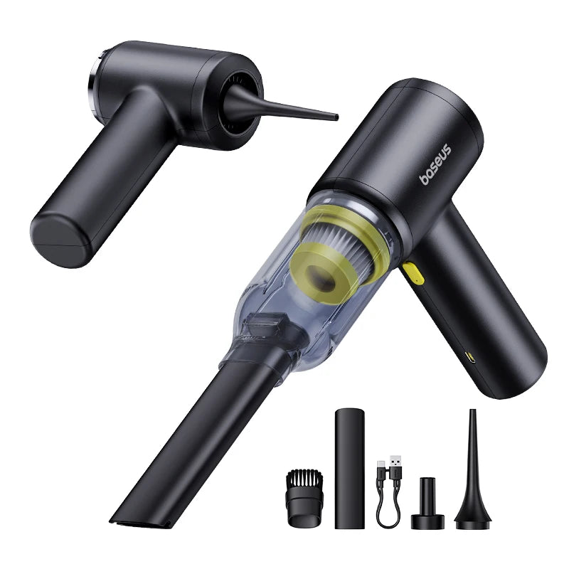 Portable 4-in-1 Car Vaccum & Air Duster